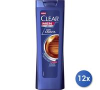 12x Bundle Clear Shampoo Anti Forfora Anticaduta 250 Ml