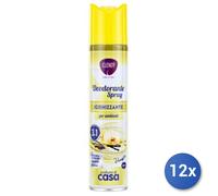 12x Bundle Clendy Deodorante Spray 300Ml Vaniglia Ambiente