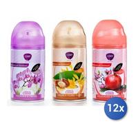 12x Bundle Clendy Matic Ricarica Ml. 300 Fragola-Viola-Oceano