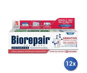 12x Bundle Dentif Biorepair ml. 75 Adv Sensibilità