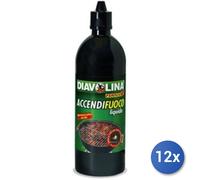 12x Bundle Diavolina Accendigrill Liquida 750 Ml