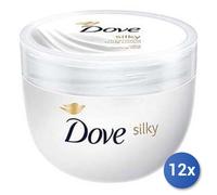 12x Bundle Dove Corpo Crema 300 Ml. Vaso Seta Nutriente Pelli Tutte