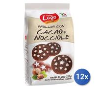 12x Bundle Elledi Biscotti Lago Gr 320 Cacao Nocc Frollini