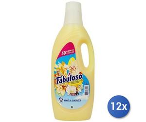 12x Bundle Fabuloso Ammorbidente Lt 1,5 Vaniglia Giallo