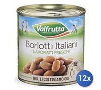 12x Bundle Fagioli Valfrutta Borlotti Gr 400