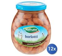12x Bundle Fagioli Valfrutta Borlotti Vetro Gr360