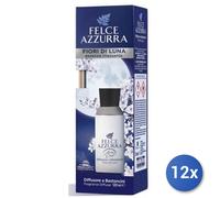 12x Bundle Felce Azzurra Bastoncini Profumati Fiori Luna 120M
