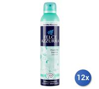 12x Bundle Felce Azzurra Casa Spray 250 Ml. Muschio Bianco Deodorante
