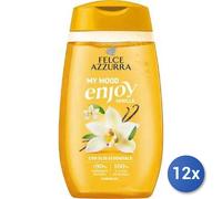 12x Bundle Felce Azzurra Doccia Schiuma Ml 250 My Mood Love Vanilla