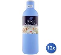 12x Bundle Felce Azzurra Puro 650 Ml Bagnodoccia