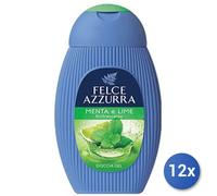 12x Bundle Felce Azzurra Shower Gel Mint And Lime Refreshing 250Ml