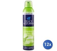 12x Bundle Felce Azzurra Spray Per Ambienti Giardino Zen 250 Ml