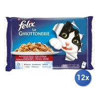 12x Bundle Felix X4 Buste Ghiottonerie Manzo/Pollo Gr85