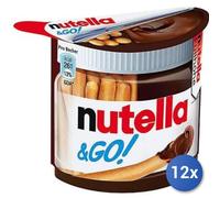 12x Bundle Ferrero Kinder Nutella & Go T 1 + Grissini