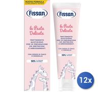 12x Bundle Fissan Baby 100 Ml. Pasta Delicata Rosa Made In Italy