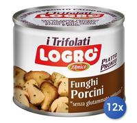12x Bundle Funghi Logro Porcini Lattina Gr 180
