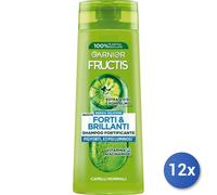 12x Bundle Garnier Shampoo Per Capelli Fructis Capelli Normali, 250 Ml