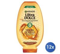 12x Bundle Garnier Ultra Dolce Tesori Di Miele 250Ml Balsamo Per Capelli