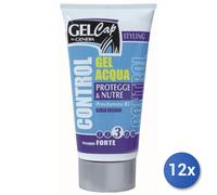 12x Bundle Genera Gel Tubo 150 Ml. Aqua Control 3 Forte Made In Italy
