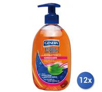 12x Bundle Genera Sapone Liquido Completo Ml 500 Antibatterico