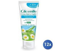 12x Bundle Glicemille Crema Mani & Unghie Idratante Leggera 100Ml