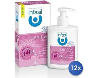 12x Bundle Infasil Sapone Intimo 200 Ml. Ph 5,5 Lenitivo