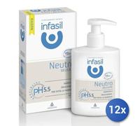 12x Bundle Infasil Sapone Intimo 200 Ml. Ph 5.5 Neutro