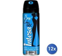 12x Bundle Intesa Sex-Unisex Parfum Deodorant Guaranà 125Ml