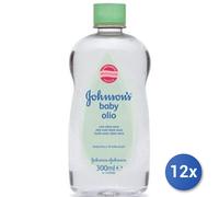 12x Bundle Johnson'S Baby 300 Ml. Olio Aloe Verde