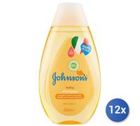 12x Bundle Johnson'S Baby 300 Ml. Shampoo Mai Piu' Lacrime Made In Italy