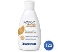 12x Bundle Lactacyd Sapone Intimo 200 Ml. Protezione Delicato