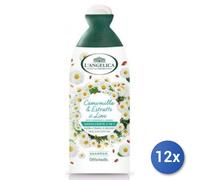 12x Bundle L'Angelica 2In1 Shampoo 250 Ml. Addolcente Camomilla