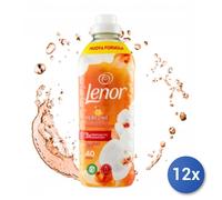 12x Bundle Lenor Ammorbidente 840 Ml.Concentrato 40 Misurini Oro Fiori