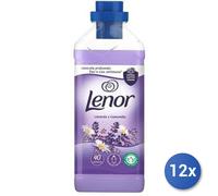 12x Bundle Lenor Ammorbidente Concentrato 40 Lavaggi Lavanda Ml 840
