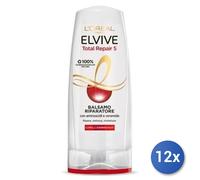 12x Bundle L'Oreal Elvive Balsamo Total Repair 5 Ml 200