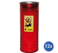 12x Bundle Lumini Ceri T80 Rosso Cm 24 P/Pio 121A