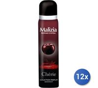 12x Bundle Malizia Deodorante Spray 100 Ml. Cherie