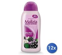 12x Bundle Malizia Doccia 300 Ml. Mora&Muschio Avvolgente