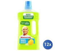 12x Bundle Mastro Lindo Pavimenti 930 Ml. Limone Made In Italy