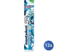 12x Bundle Mentadent Spazzolino Junior 7-13 Anni Morbido