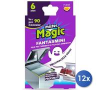 12x Bundle Mister Magic Deodorante Pattumiera Fantasmini