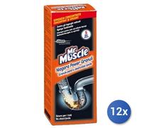 12x Bundle Mr.Muscle Niagara Disgorgante 250 Ml. Granulare