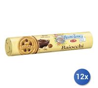 12x Bundle Mulino Bianco Biscotti Baiocchi Gr 168 Tubo Nocc