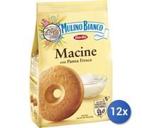 12x Bundle Mulino Bianco Biscotti Macine Gr 350