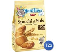 12x Bundle Mulino Bianco Biscotti Spicchi Di Sole Gr 400