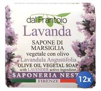 12x Bundle Nesti Saponetta Profumo Lavanda Dal Frantoio100 Gr
