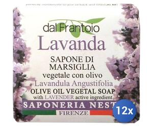 12x Bundle Nesti Saponetta Profumo Lavanda Dal Frantoio100 Gr