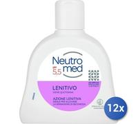 12x Bundle Neutromed Sapone Intimo 200 Ml. Lenitivo Made In Italy