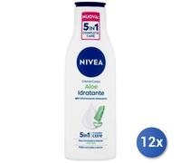 12x Bundle Nivea Aloe Crema Idratante, 250 Ml
