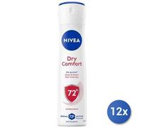 12x Bundle Nivea Deodorante Spray Dry Comfort Donna